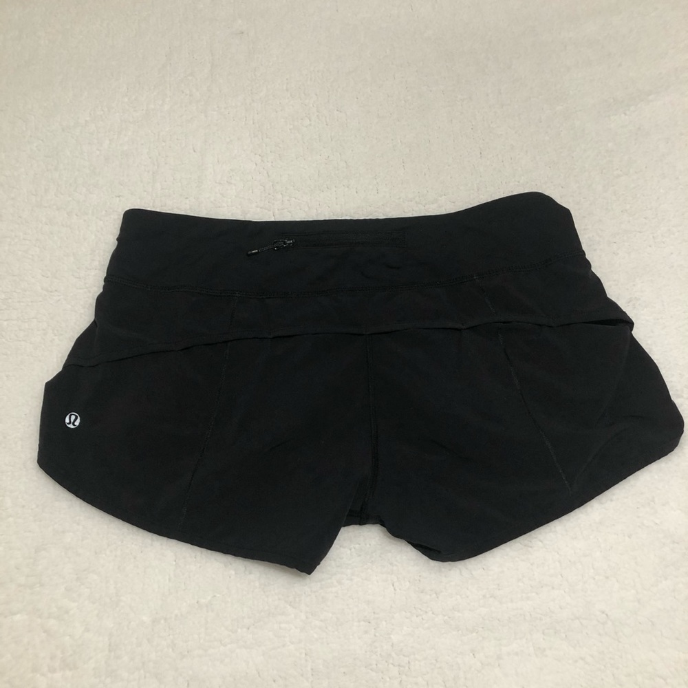 Lululemon speed up shorts size 8